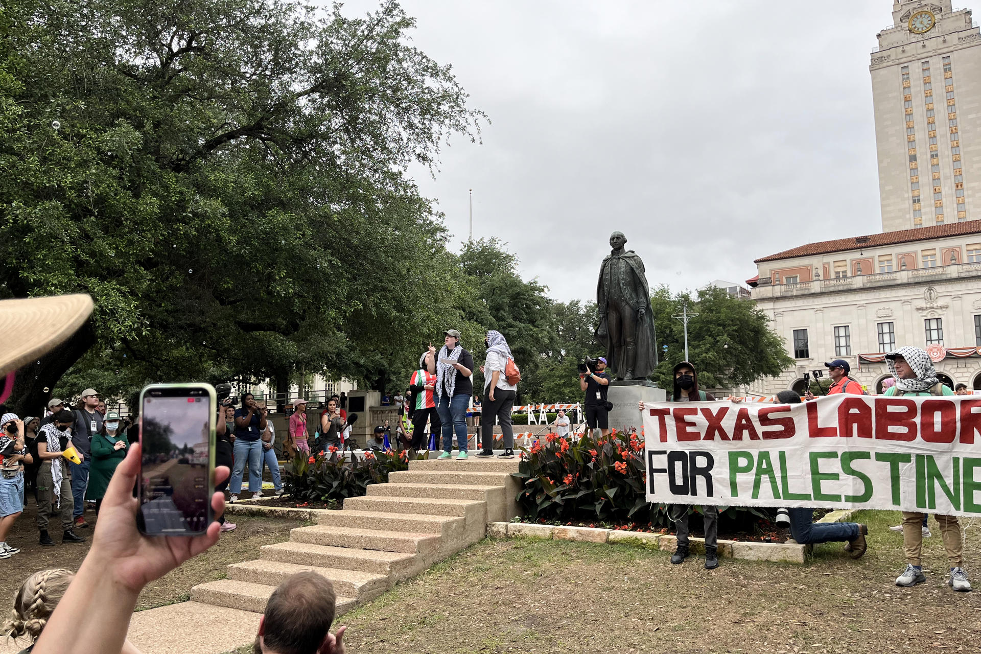 La Universidad de Texas, símbolo de la represión contra las protestas propalestinas